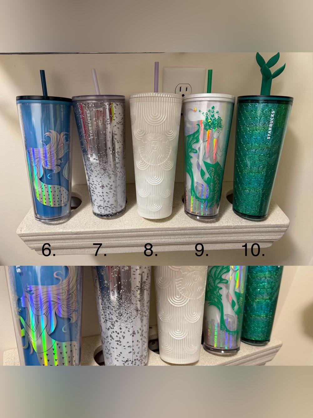 Limited Edition Starbucks tumblers